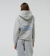 Oversize Love Hoodie Grey