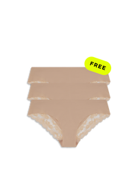 Irresistible Seamless Hipster with Lace